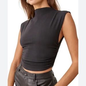 Reformation Lindy Rushed top S